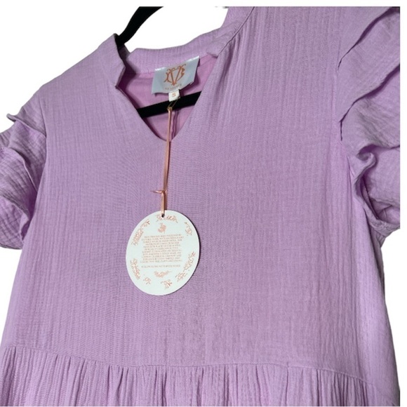 NWT Victoria Dunn Almafi Flutter Lilac size Small - Picture 3 of 11